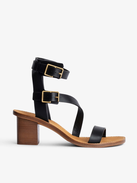 Sandales Cecilia Caprese sandales noir femme