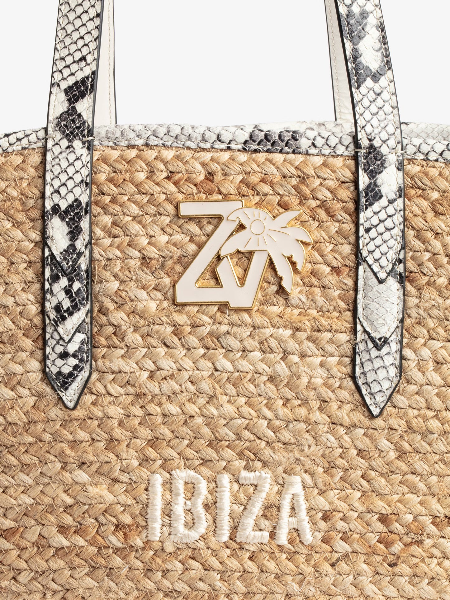 Sac Le Beach Bag cabas blanc femme