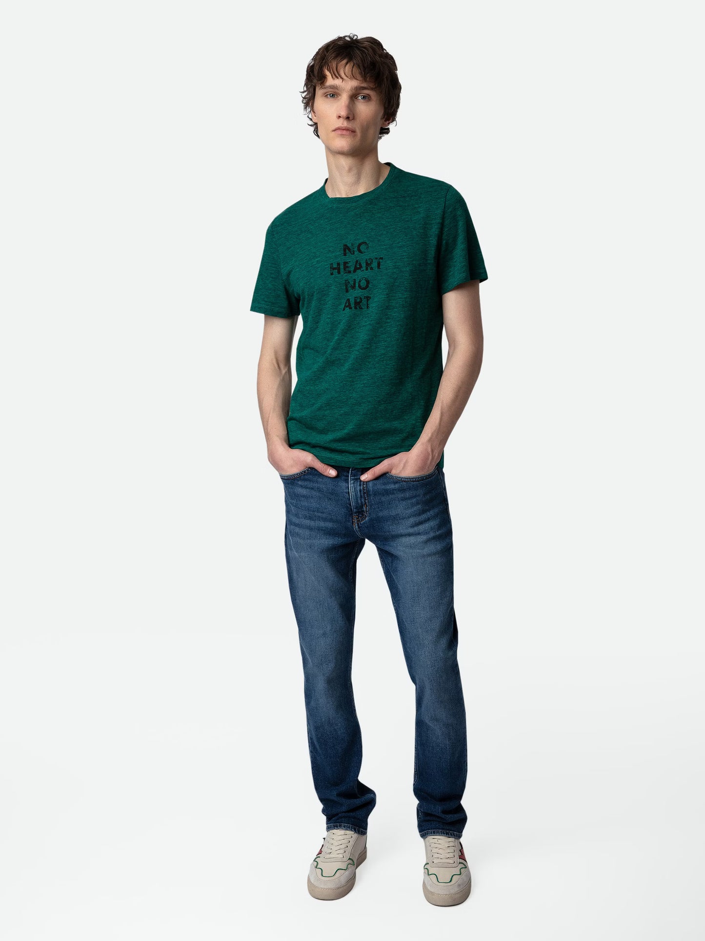 T-shirt Tommy t-shirt bleu homme