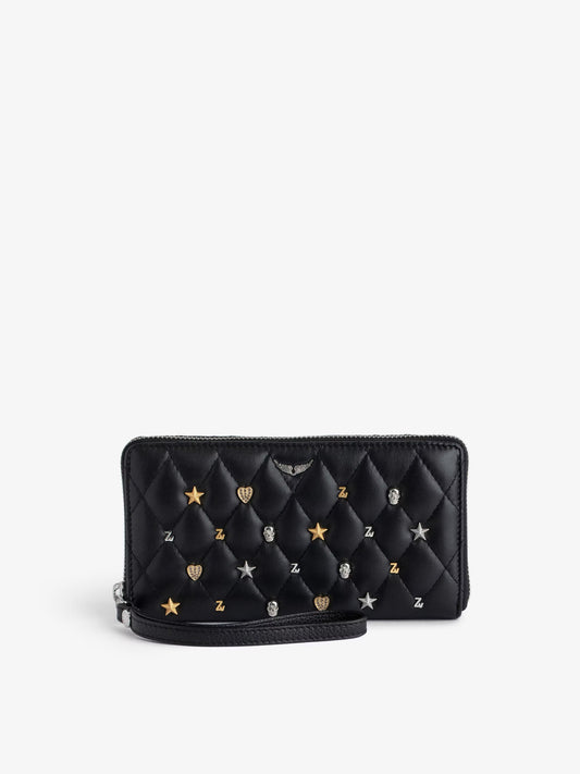 Portefeuille Compagnon portefeuille noir femme