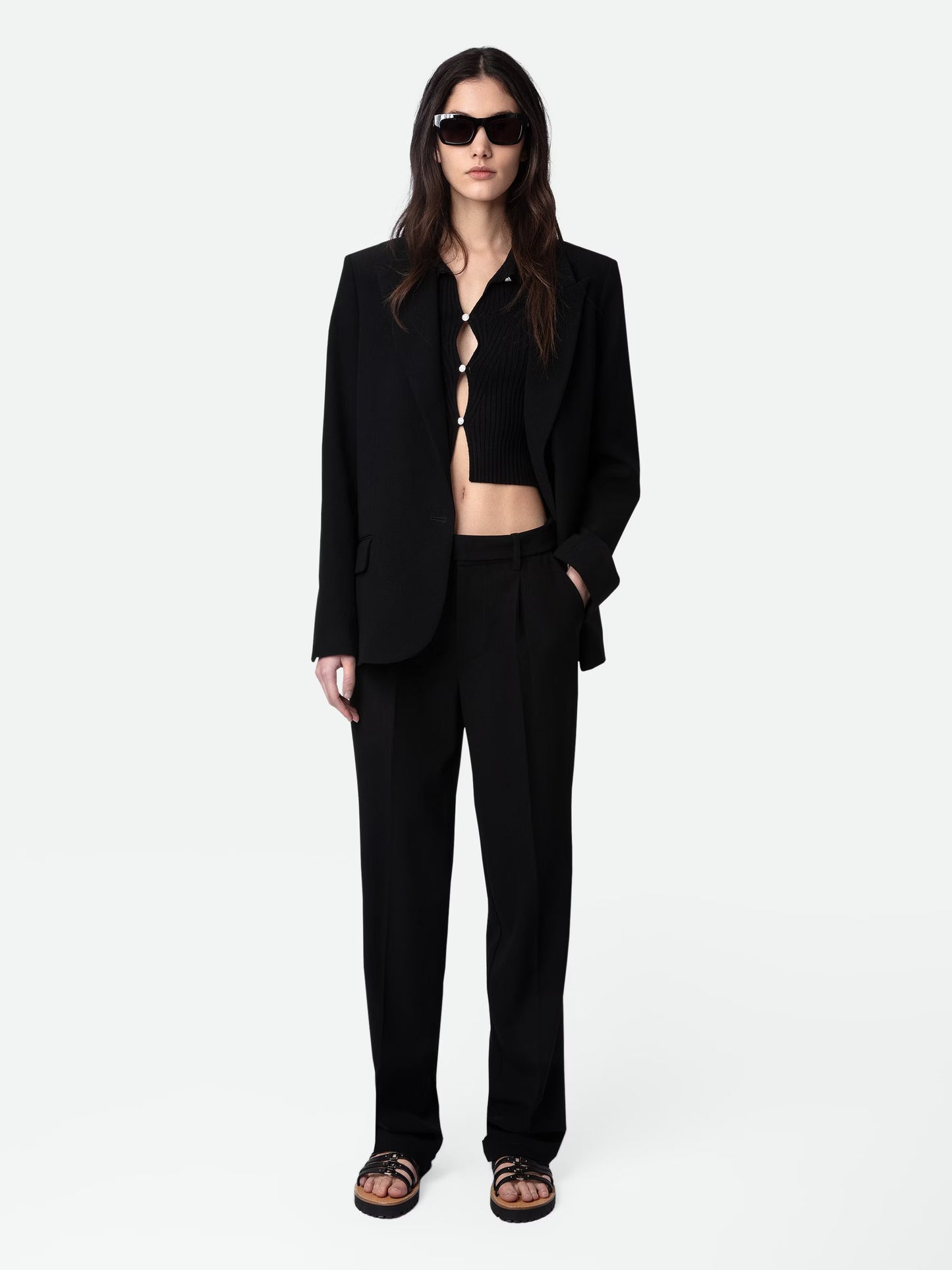 Veste Voyage blazer noir femme