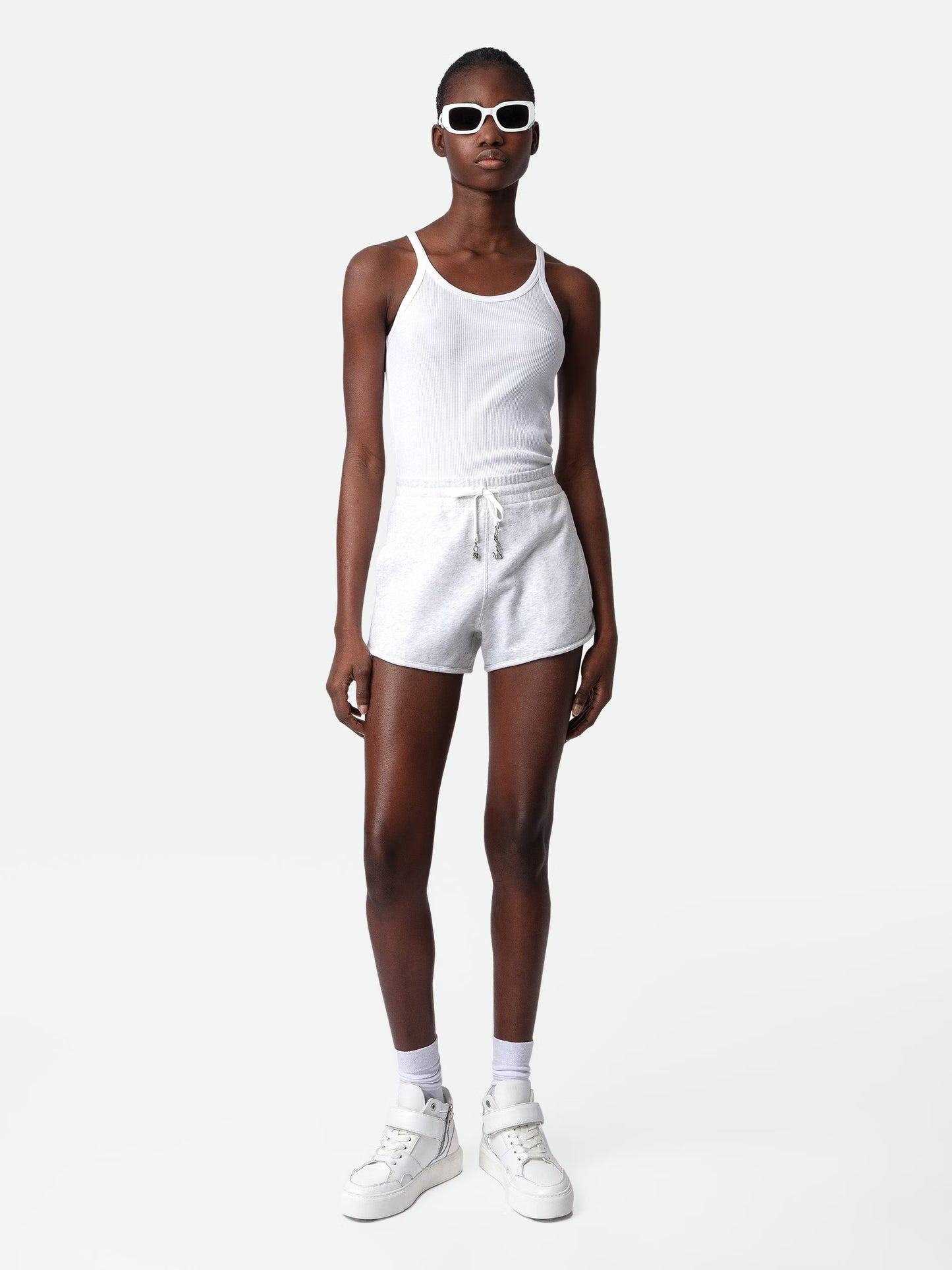 Short Smile short gris femme