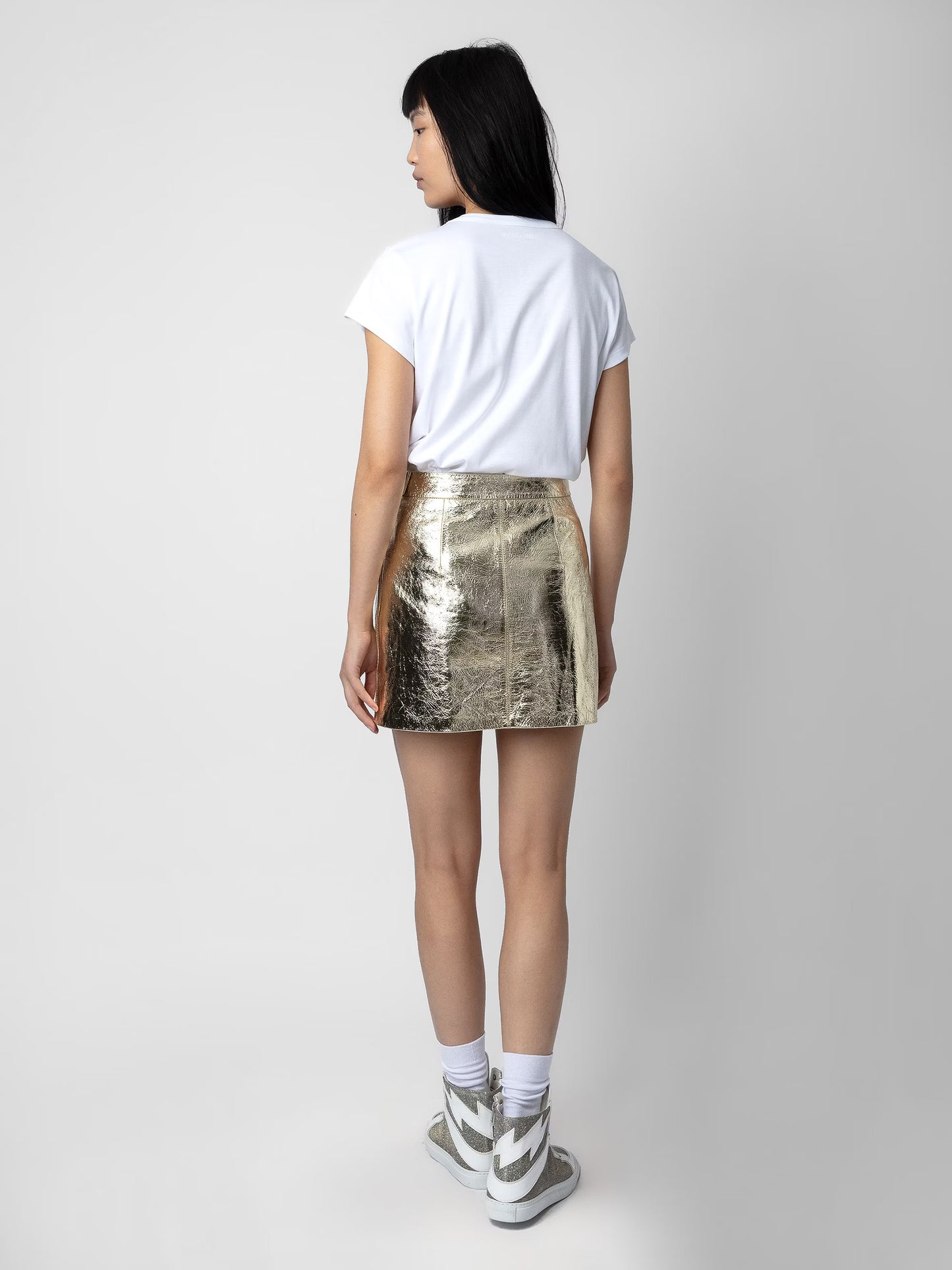 T-shirt Woop Blason t-shirt blanc femme