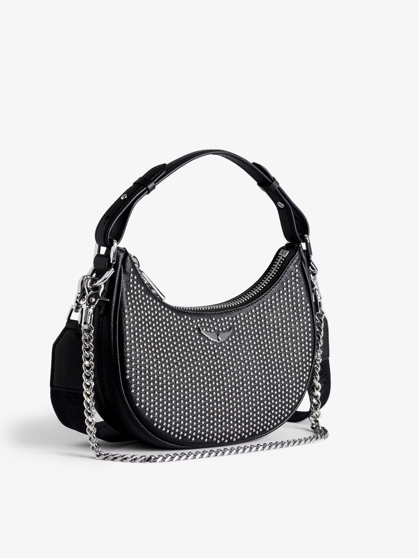 Sac Moonrock Plumetis mini sac noir femme