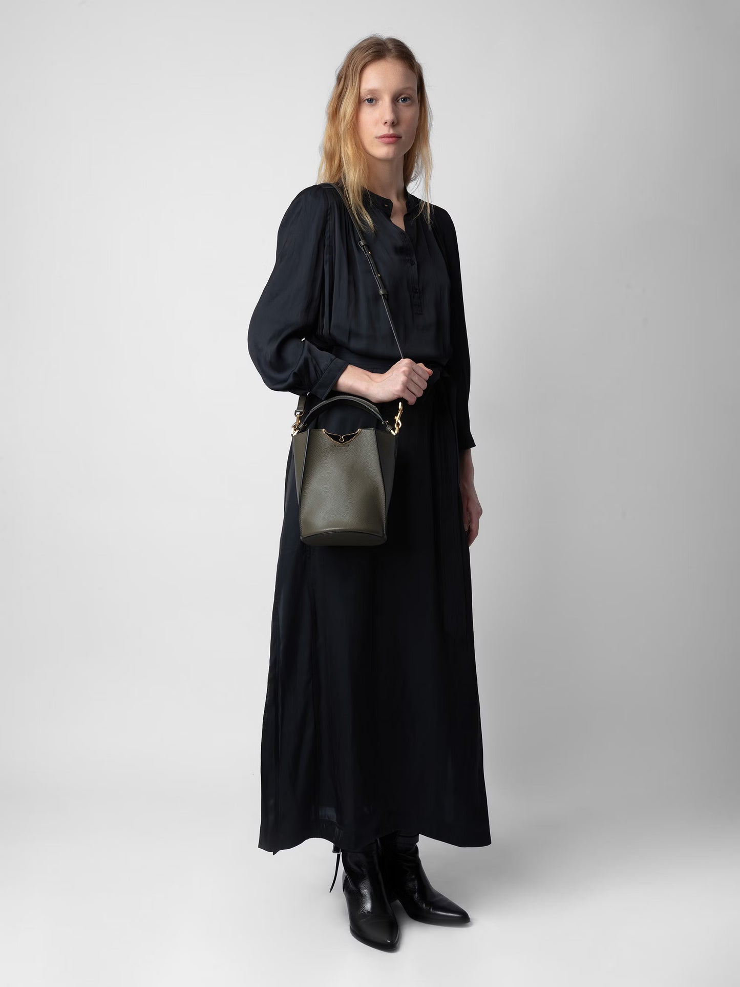 Sac Borderline Bucket sac vert femme