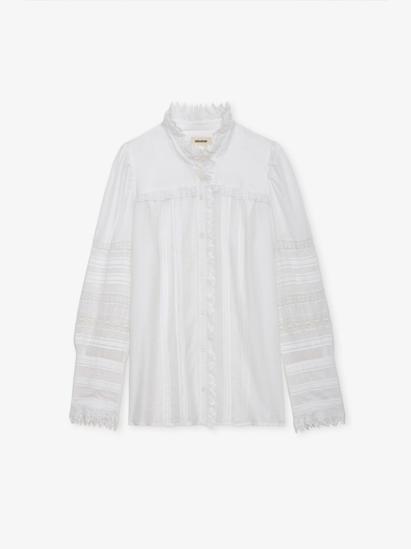 Blouse Trevy chemise blanc femme