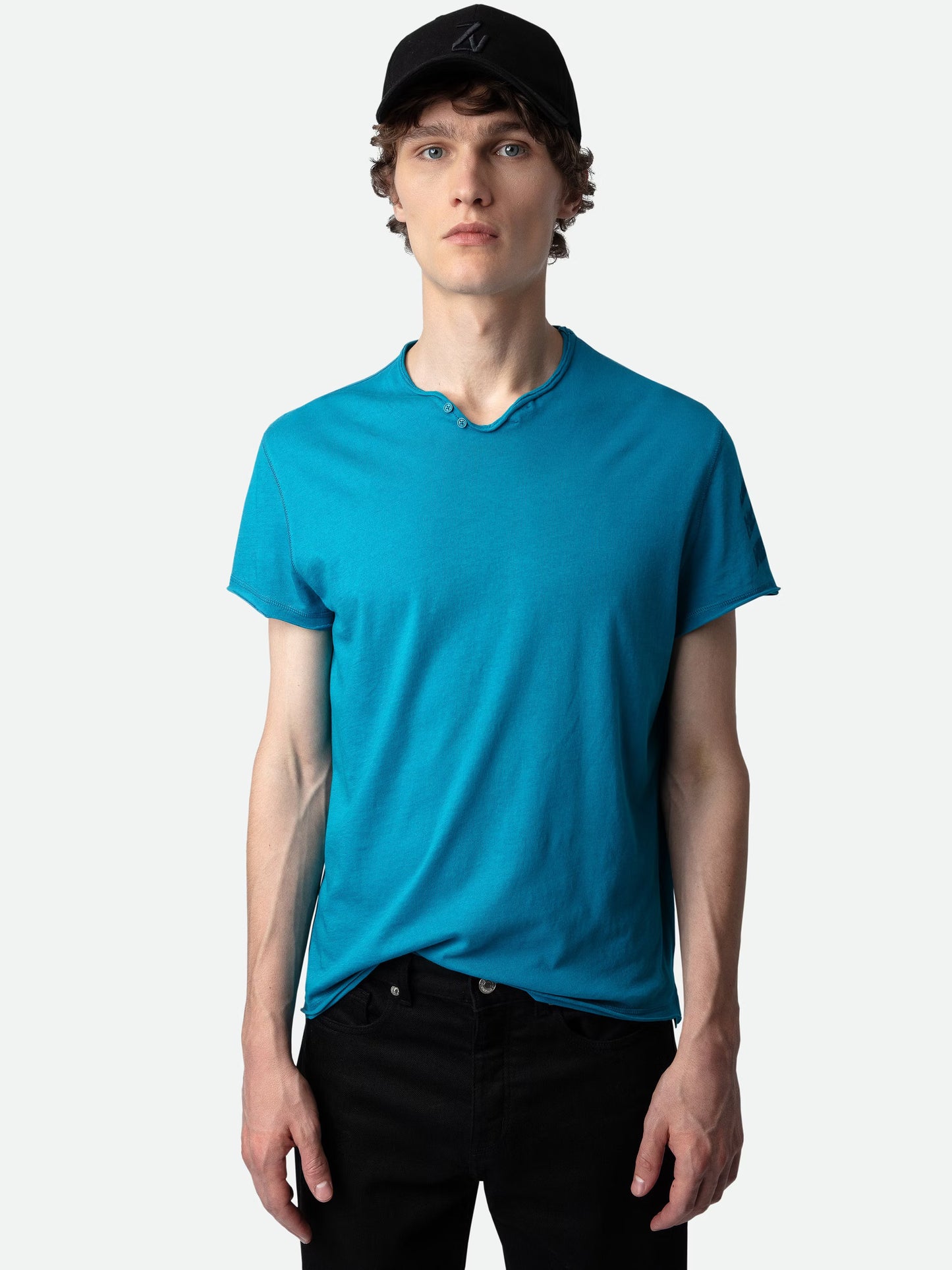T-shirt Monasti Arrow tunisien bleu homme