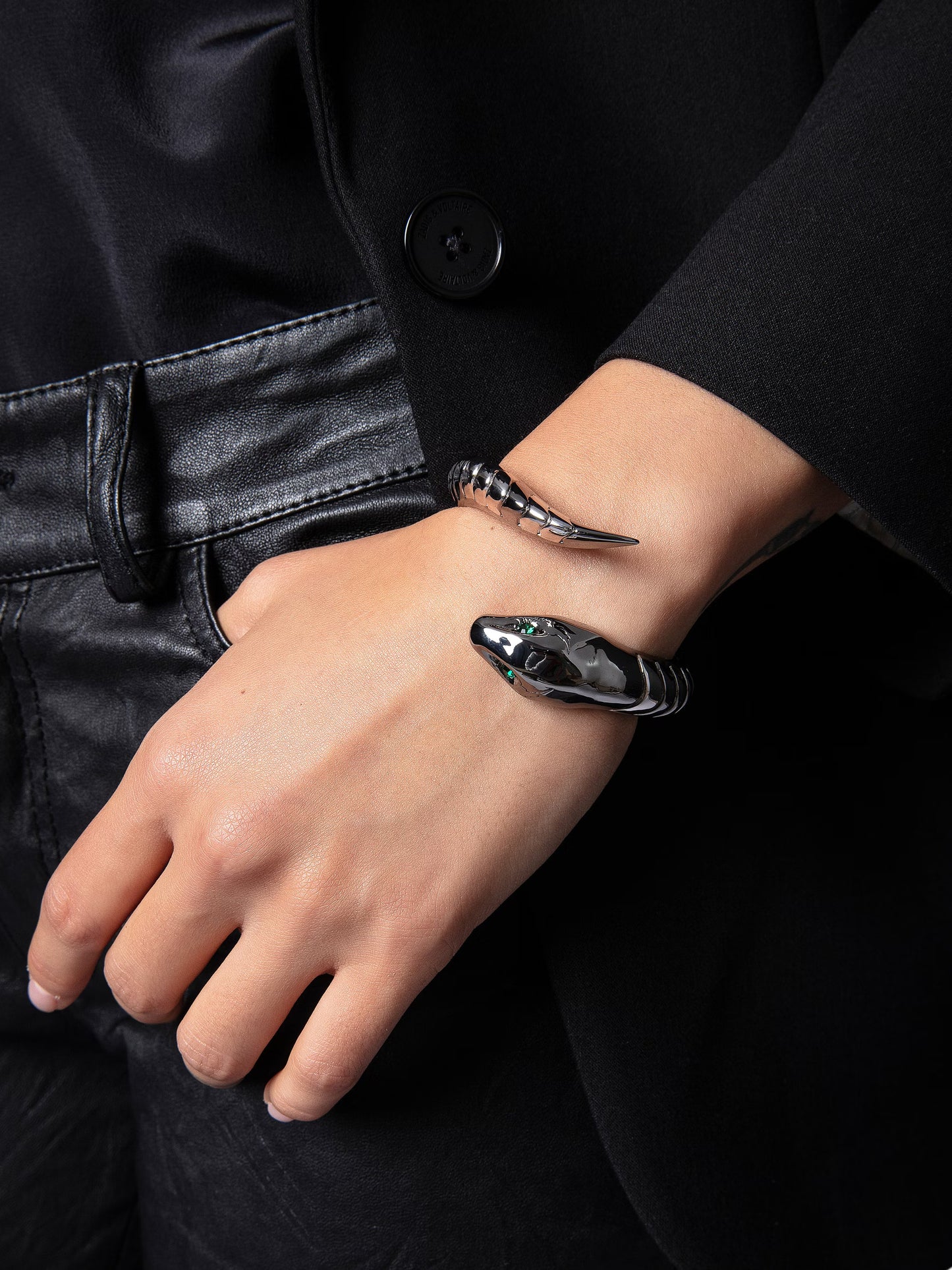 Bracelet Snake bracelet argent femme