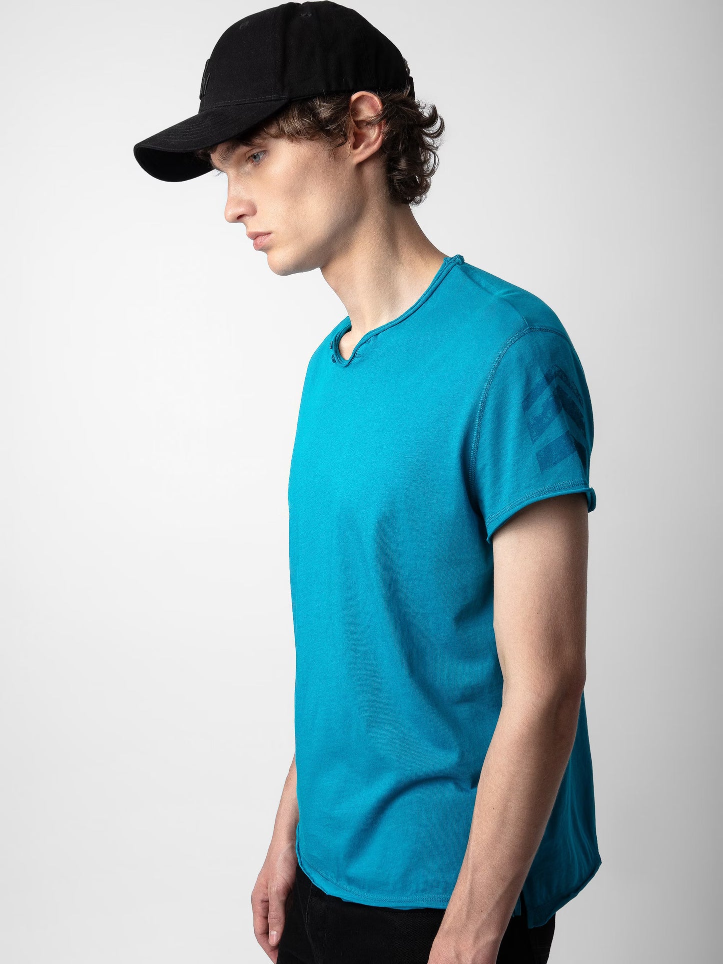 T-shirt Monasti Arrow tunisien bleu homme