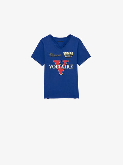 T-shirt Boxer Garçon t-shirt bleu Garçon