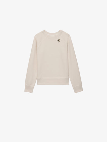 Sweatshirt Upper Fille sweatshirt beige fille