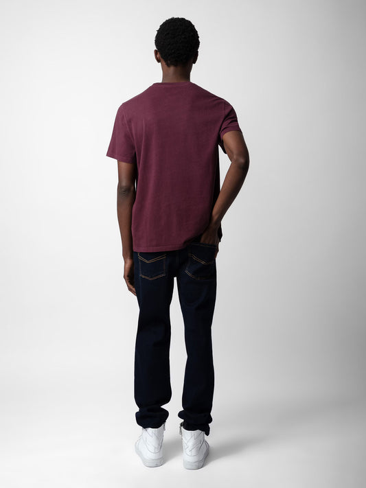 T-shirt Tommy Skull t-shirt rouge homme