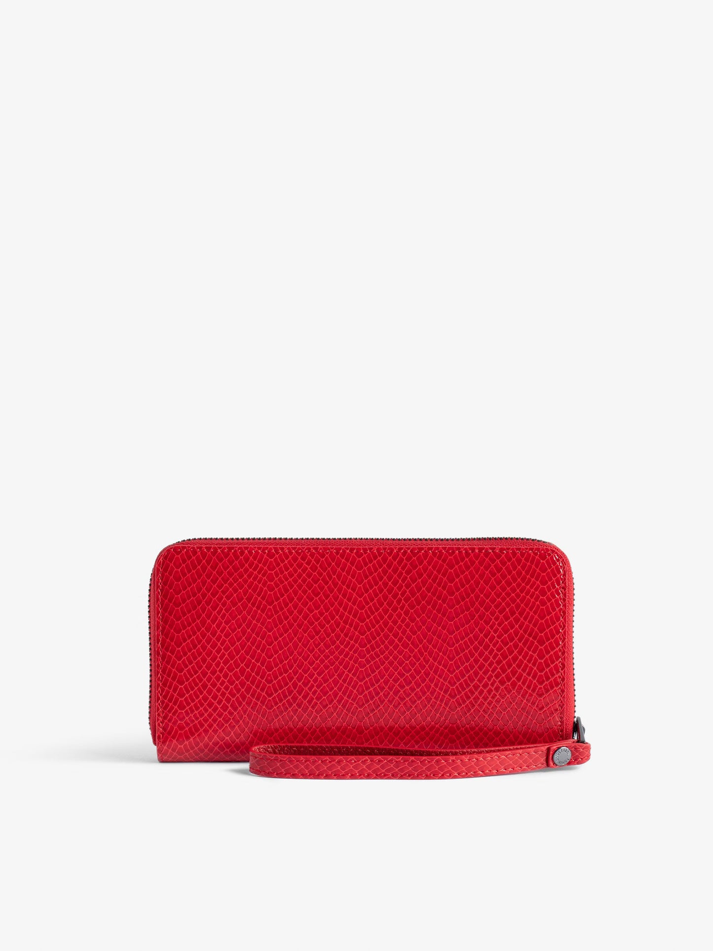 Portefeuille Compagnon Embossé portefeuille rouge femme