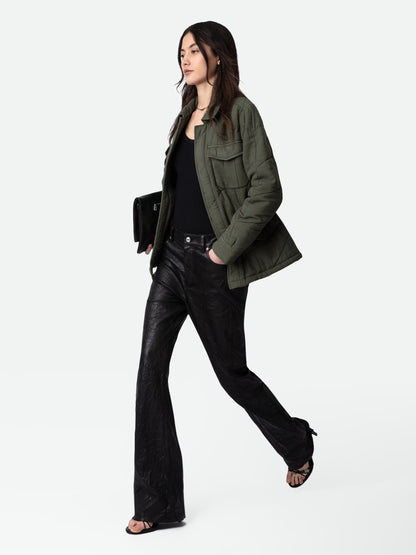 Veste Kayak blouson kaki femme