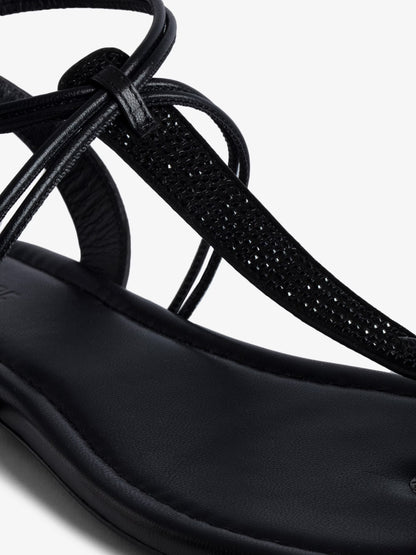Sandales Moonstar Suédé sandales noir femme