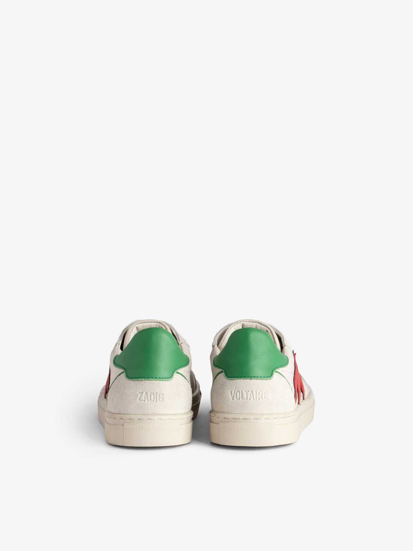 Sneakers Basses ZV1747 La Flash Garçon baskets blanc Garçon
