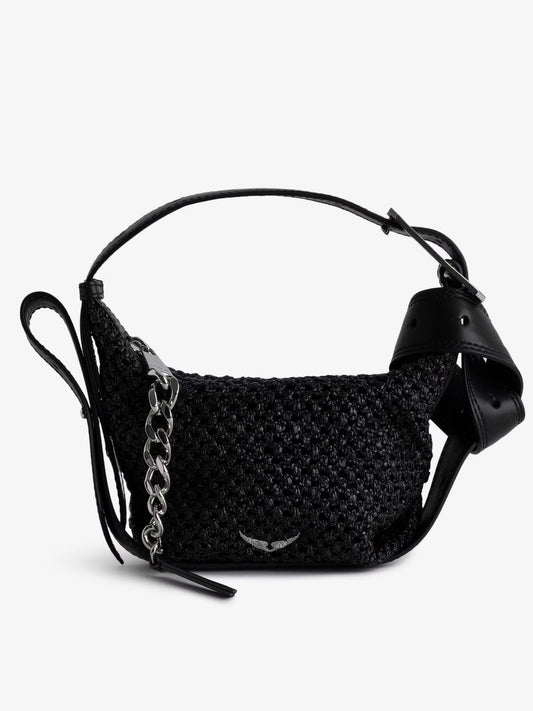 Sac Le Cecilia XS sac porté epaule noir femme