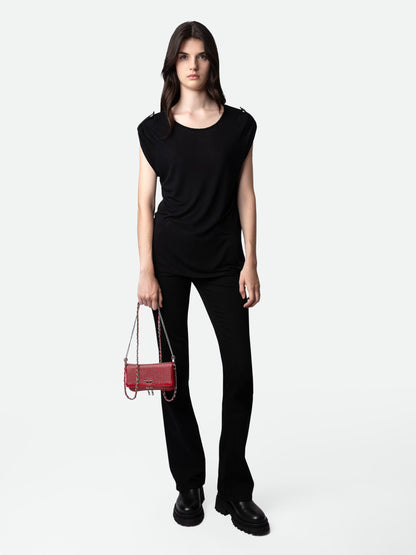 T-shirt Donate Bijoux t-shirt noir femme
