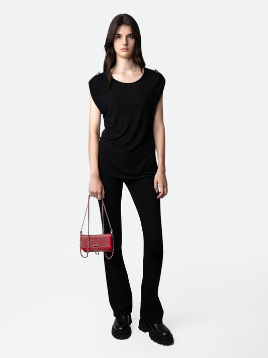 T-shirt Donate Bijoux t-shirt noir femme