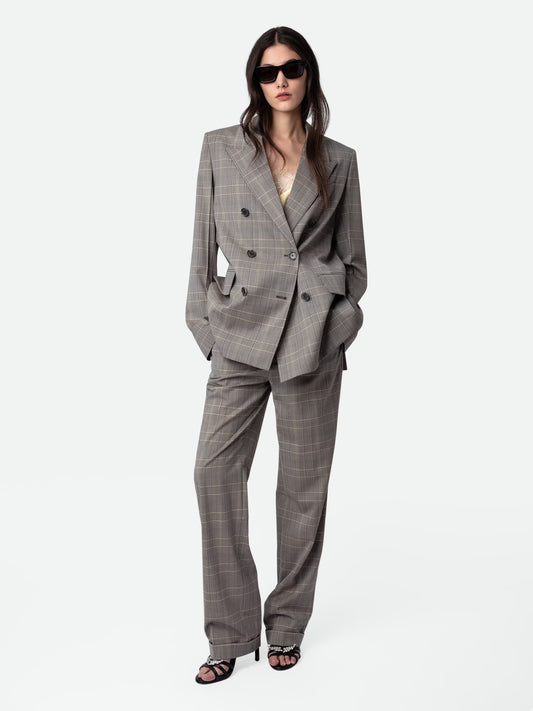 Blazer Vaena blazer gris femme