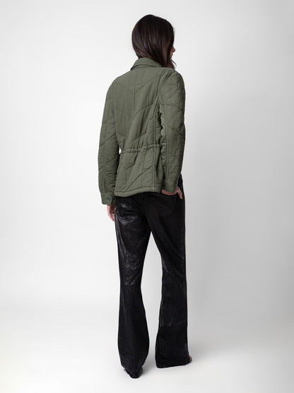 Veste Kayak blouson kaki femme