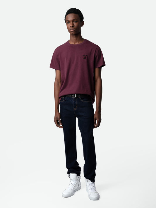 T-shirt Tommy Skull t-shirt rouge homme