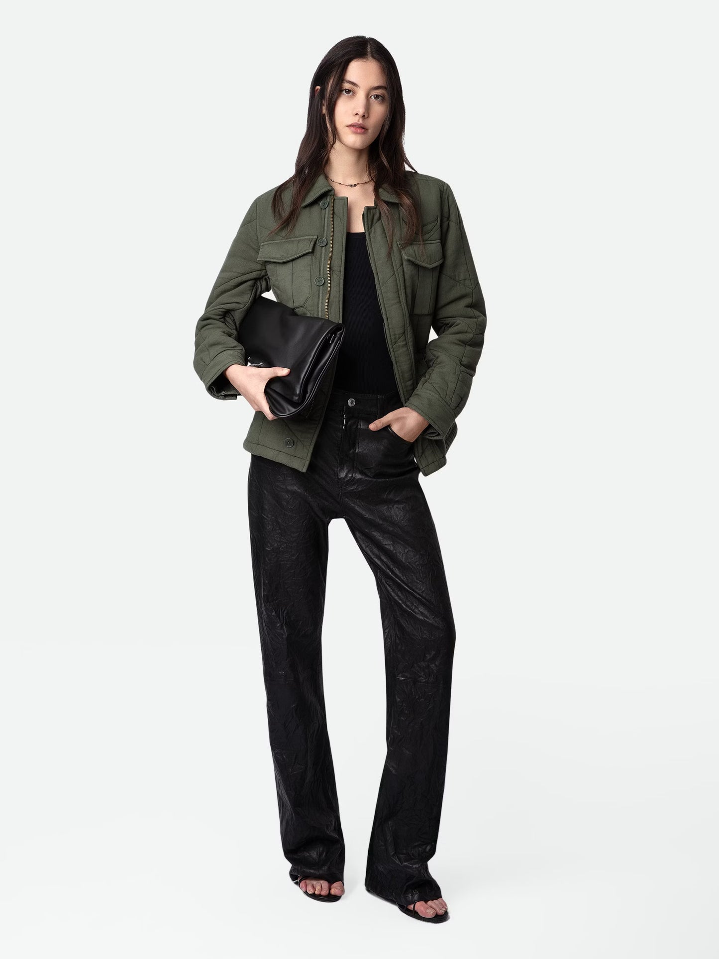 Veste Kayak blouson kaki femme