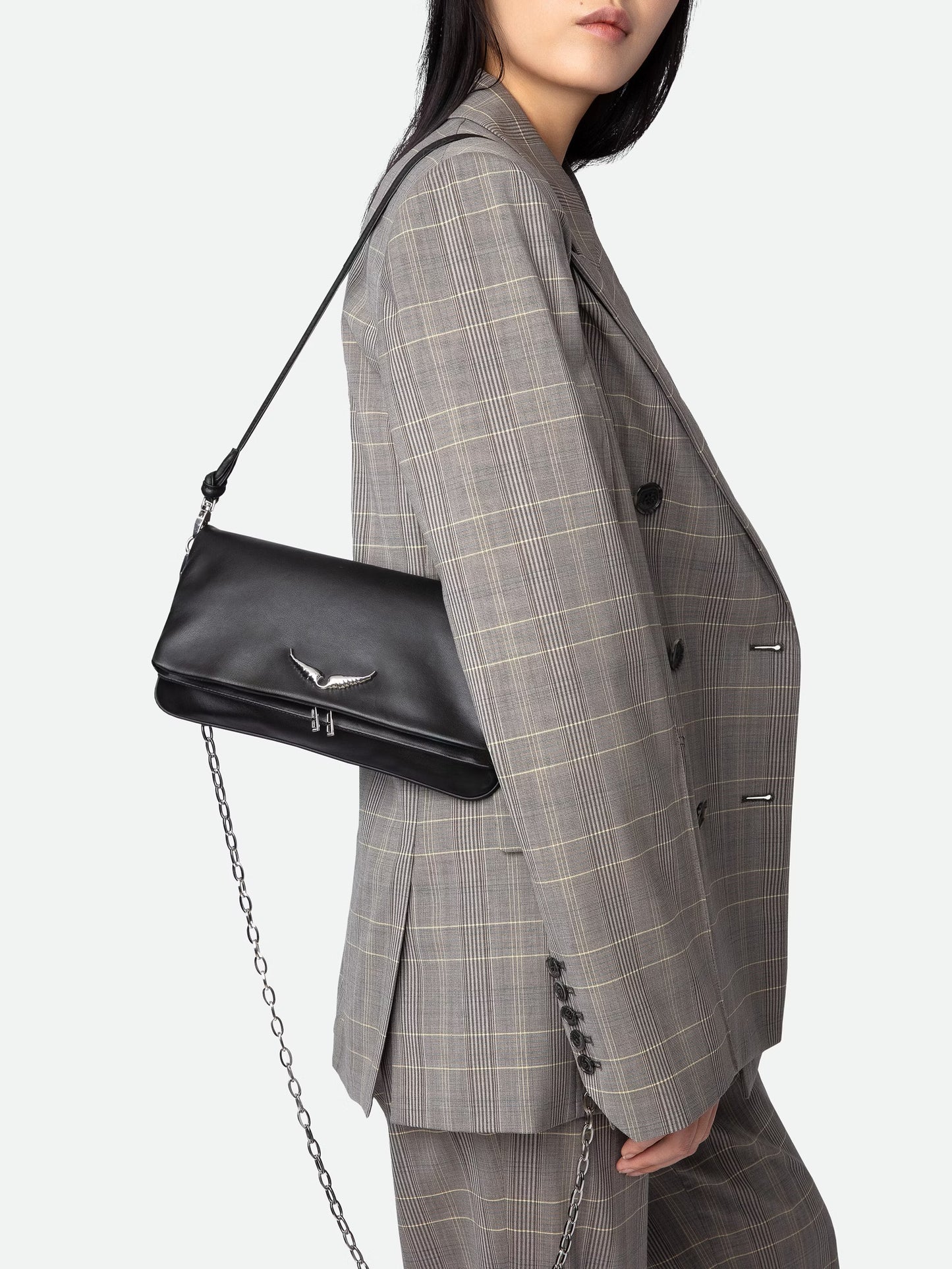 Sac Rock Eternal pochette noir femme