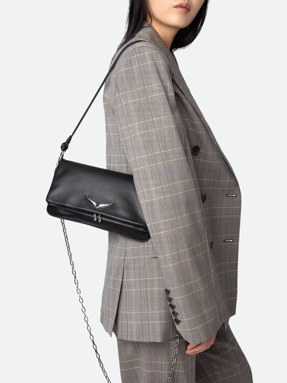 Sac Rock Eternal pochette noir femme