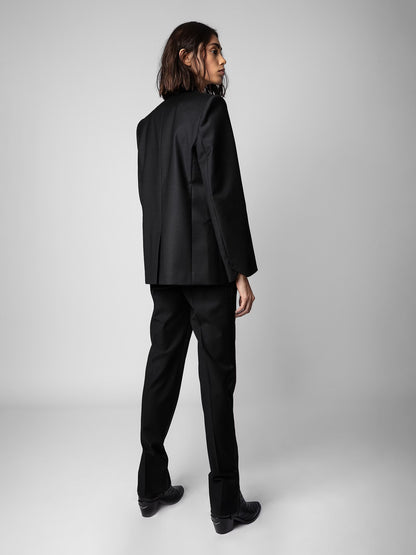 Blazer Venus blazer noir femme