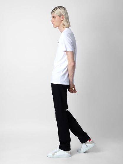 T-Shirt Tommy Skull t-shirt blanc homme