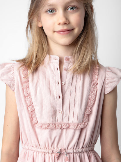 Robe Ranila Fille robe rose fille