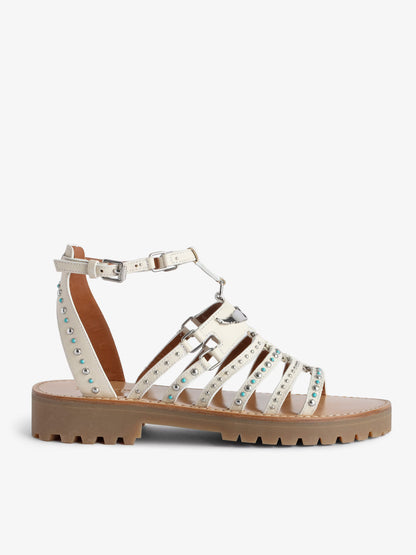 Sandales Joe sandales blanc femme