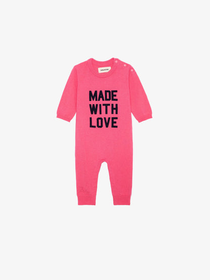 Combinaison Didou Bébé ensemble bebe rose naissance