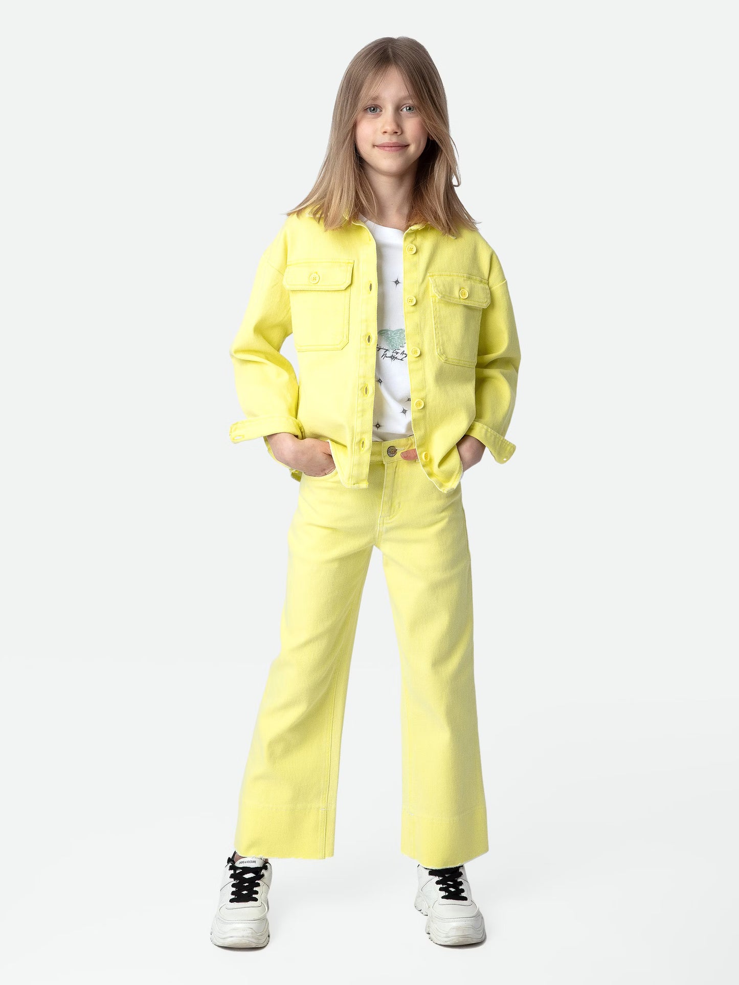 Veste Timmy Fille blouson jaune fille