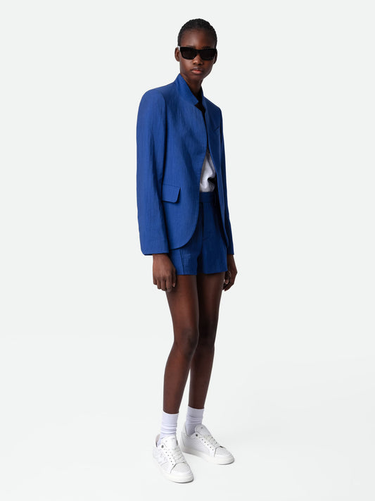Blazer Very Lin blazer bleu femme