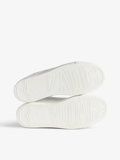 Sneakers Basses ZV1747 La Flash Chunky baskets blanc femme