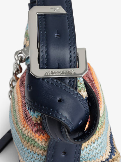 Sac Le Cecilia XS sac porté epaule marine femme