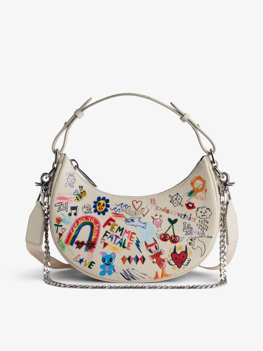 Sac Moonrock mini sac blanc femme