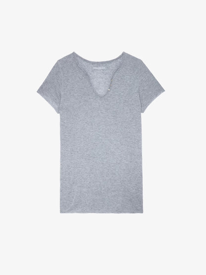 T-shirt Tunisien Bijoux tunisien gris femme