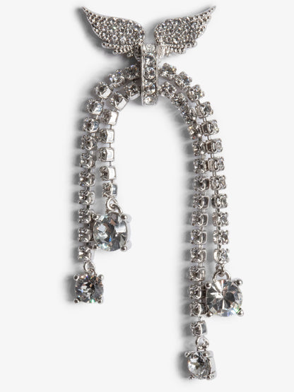 Boucles D'oreilles Rock Knode boucles d'oreilles argent femme