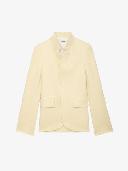 Blazer Very Lin blazer jaune femme