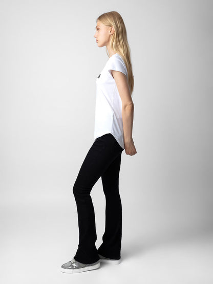 T-shirt Woop Mon Amour t-shirt blanc femme