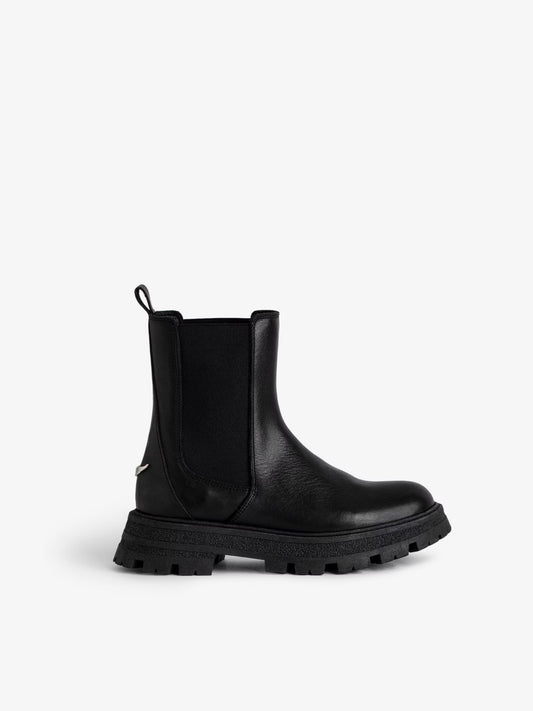 Bottines Chelsea Fille bottines noir fille