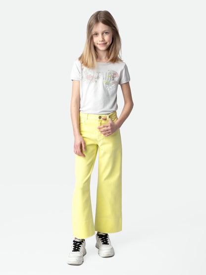 T-shirt Alister Fille t-shirt gris fille
