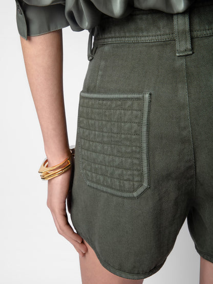 Short Sei short kaki femme