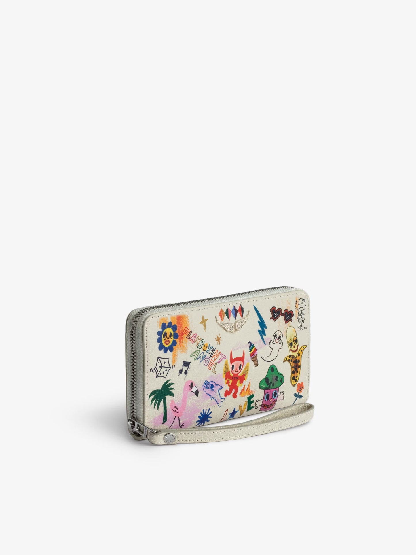 Portefeuille Compagnon portefeuille blanc femme