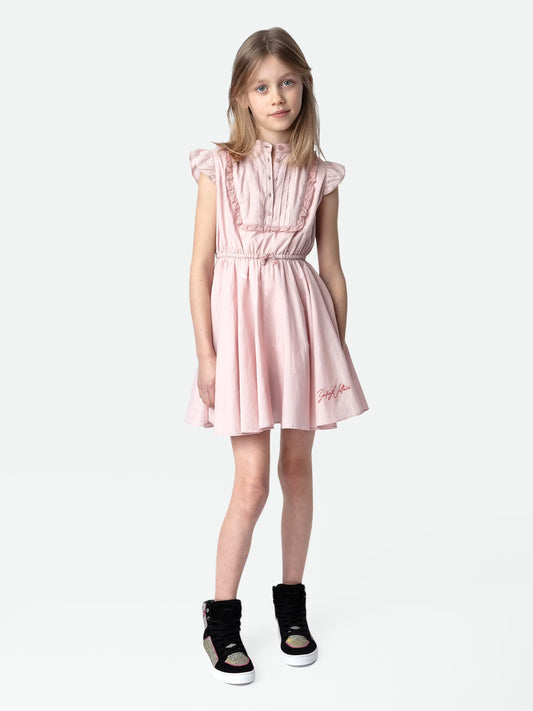 Robe Ranila Fille robe rose fille