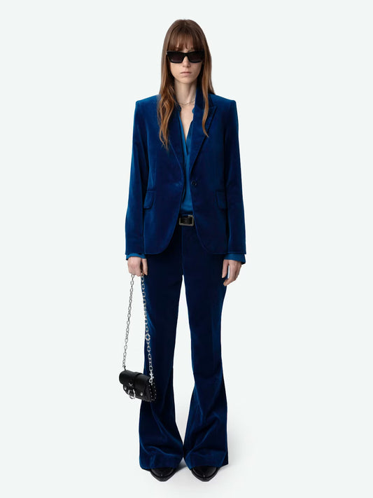 Vavy Velvet Blazer