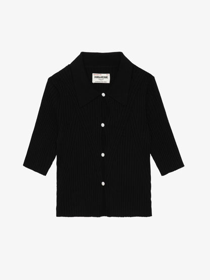 Top Lyam debardeur noir femme